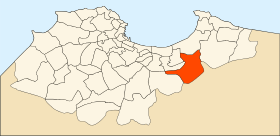 Localisation de Dar El Beïda