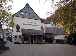 Deutsches Mineralienmuseum Idar Oberstein, Eingangsbereich