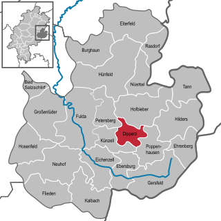 <span class="mw-page-title-main">Dipperz</span> Municipality in Hesse, Germany