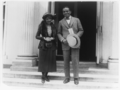 with Douglas Fairbanks, 1920
