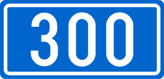 <span class="mw-page-title-main">D300 road</span> Road in Croatia