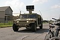 Driving around New Orleans Sept 2005 - Army Truck Announces Chemical Spray.jpg