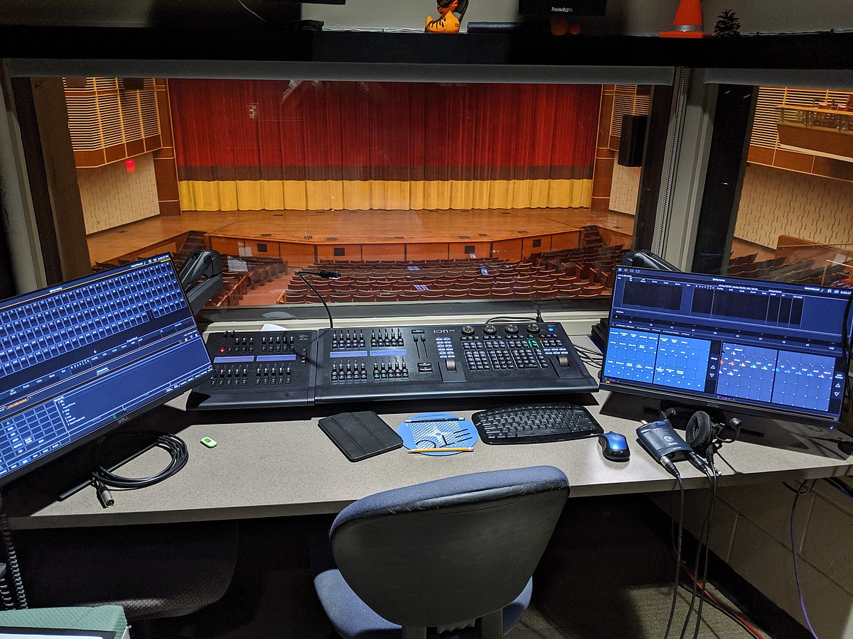 lighting control desk