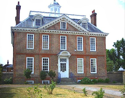 Eagle House, London Road, Mitcham, built in 1705