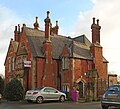 The Eastern Lodge, main entrance, Toxteth Park Cemetery (1856; Grade II)