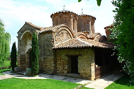 The Church of the Holy Mother of God at Veljusa Monastery