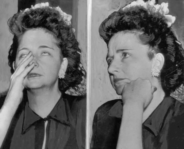 Press photos of Bentley during her 1948 testimony