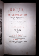 Vorschaubild für Émile oder Über die Erziehung