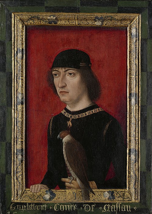Portrait of Engelbrecht II of Nassau in the Rijksmuseum Amsterdam.