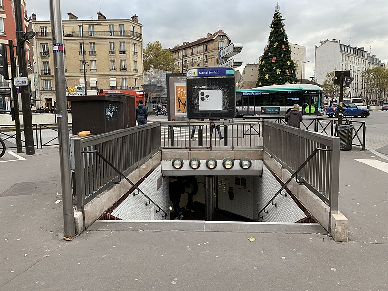 File:Entrée Station Métro Marcel Sembat Boulogne Billancourt 1.jpg