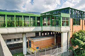 Außenansicht der Station im Jahr 2016.