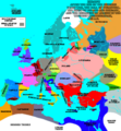 L'Europe en 1470(déjà ds Grand-duché de Lituanie)
