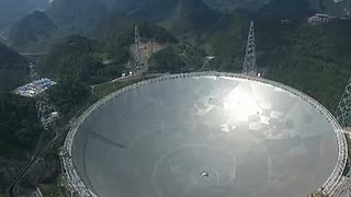 <span class="mw-page-title-main">Five-hundred-meter Aperture Spherical Telescope</span> Radio telescope located in Guizhou Province, China