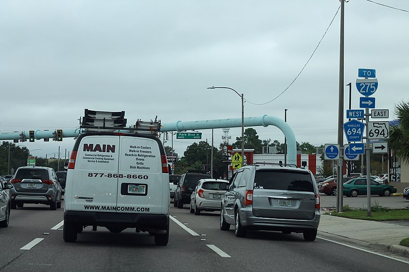 File:FL693 North at FL694 CR694 I-275 Signs (49333876286).jpg