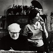 Edgar Ende und Lotte Schlegel, München, 1961