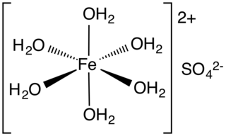 Iron(II) sulfate chemical compound