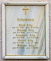 * Nomination Gravestone of family Tilly at the cemetery on Kirchgasse, Feldkirchen, Carinthia, Austria --Johann Jaritz 02:11, 12 August 2018 (UTC) * Promotion  Support Good quality.--Agnes Monkelbaan 04:46, 12 August 2018 (UTC)