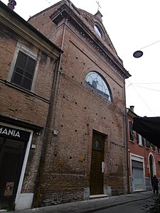 Ferrara - Ancienne église de Santi Cosma e Damiano.jpg