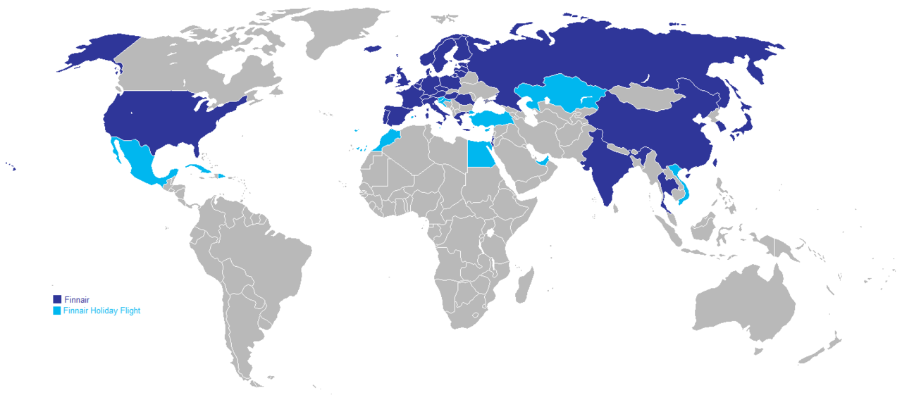 Finnairroutes