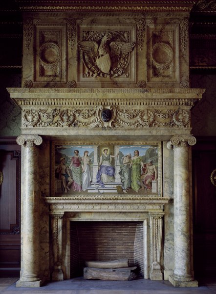 File:Fireplace, Library of Congress Thomas Jefferson Building, Washington, D.C LCCN2011633018.tif