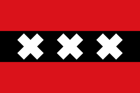 Drapeau d'Amsterdam