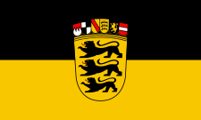 Flagge von Baden-Württemberg