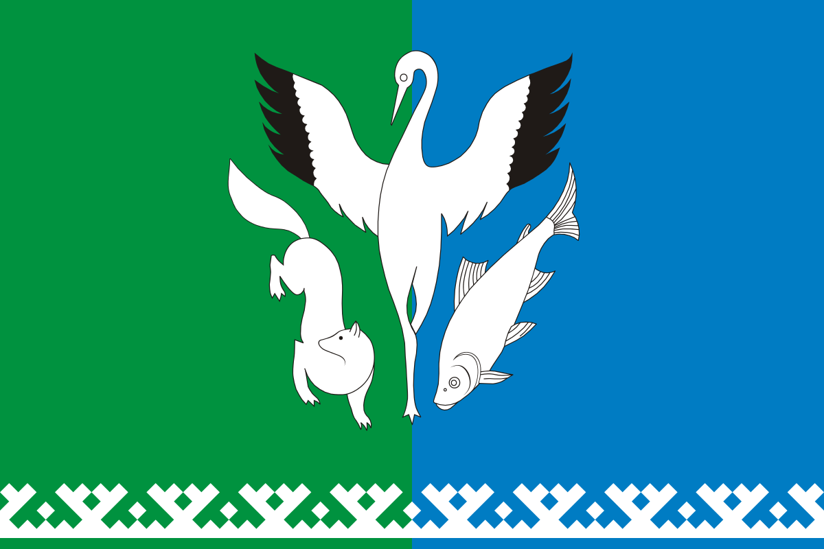 Флаг Шурышкарского района