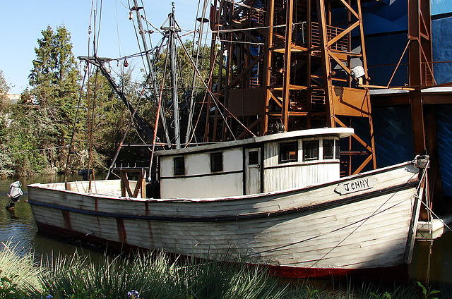 The shrimping boat Gump used in the film