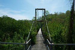 De Forrest en Maxie Preston Memorial Bridge