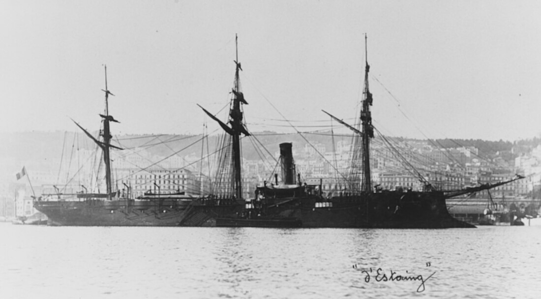 French cruiser D'Estaing