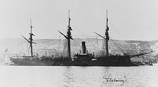 French cruiser <i>DEstaing</i> French naval vessel (1880–1901)