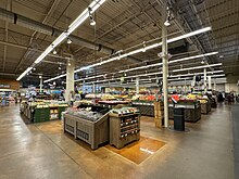 The produce department at a Fresh Thyme store in Greenwood, Indiana. Fresh Thyme - October 2023 - Sarah Stierch.jpg