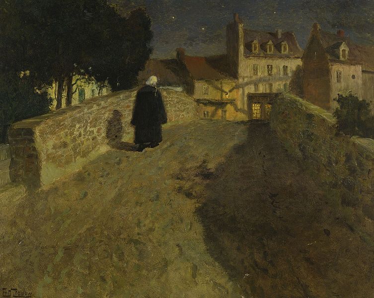 File:Frits Thaulow Towards the Pont Lovignon in Quimperlé.jpg