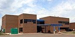 Main offices and terminal at Colorado Air and Space Port