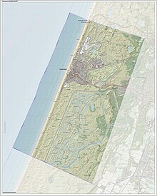 Topographic map of Zandvoort, 2014