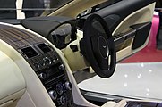 Geneva MotorShow 2013 - Aston Martin Rapide Bertone steering wheel.jpg