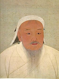 Yuan dövrü Çingiz xanın portreti