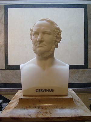 Georg Gottfried Gervinus: Leben, Werke (Auswahl), Literatur