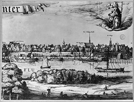 Deventer en 1615 par Claes Jansz Visscher.