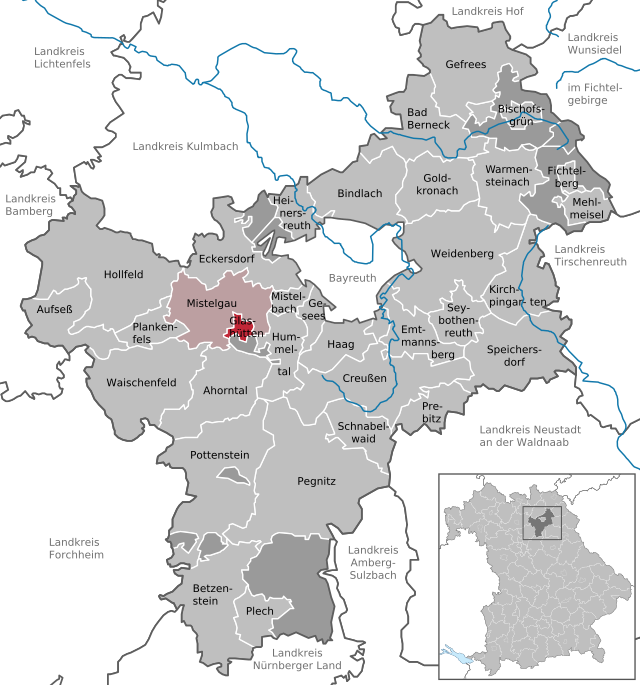 Glashütten - Localizazion