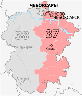<span class="mw-page-title-main">Kanash constituency</span> Russian legislative constituency