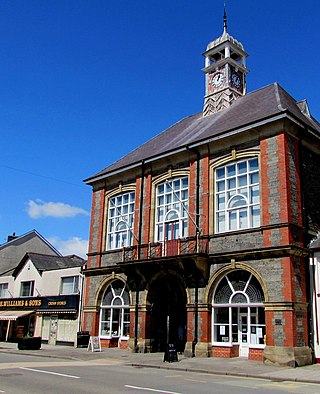 <span class="mw-page-title-main">Lampeter Town Hall</span> Municipal Building in Lampeter, Wales