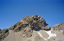 De Großer Krottenkopf (2657 m) is de hoogste top van de Allgäuer Alpen