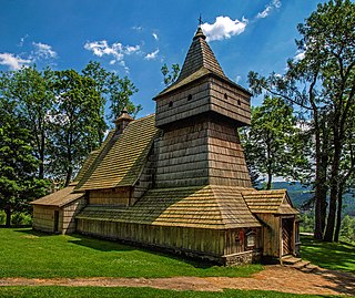 Grywałd Village in Lesser Poland, Poland