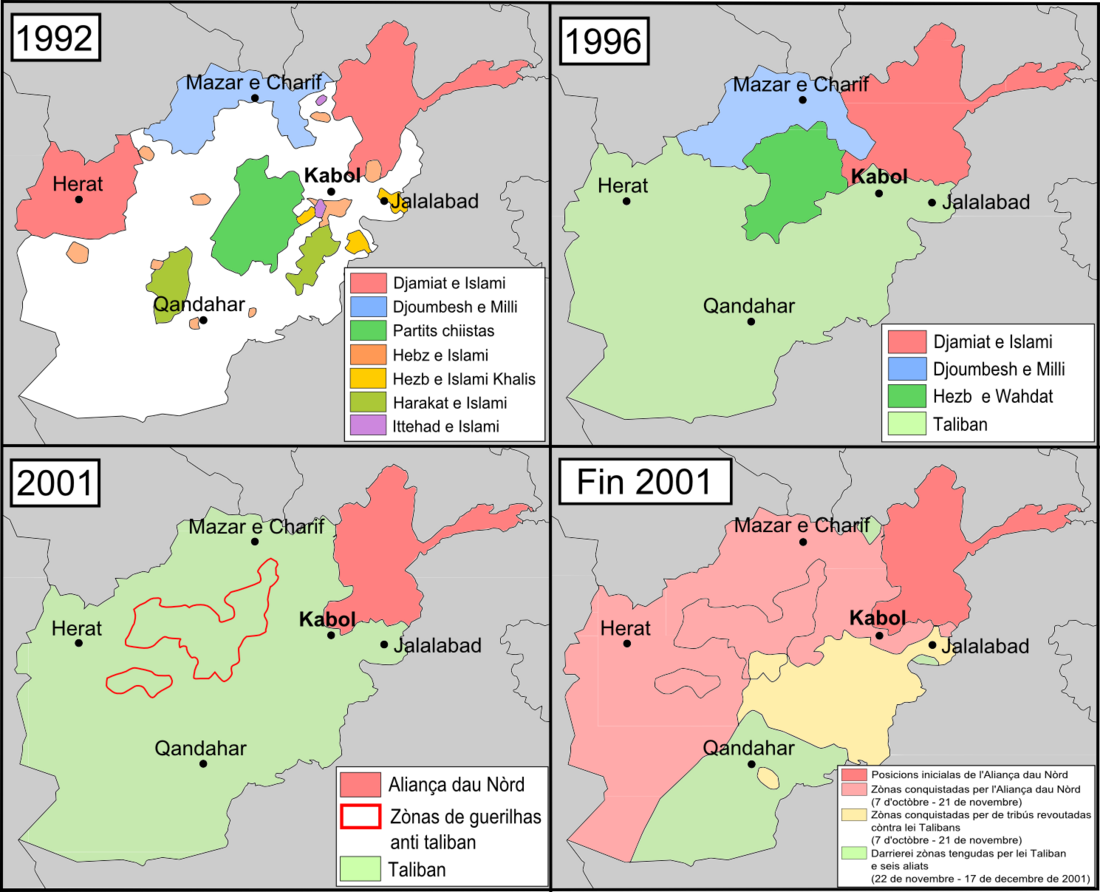 File:Guèrra d'Afganistan (1992-2001).png