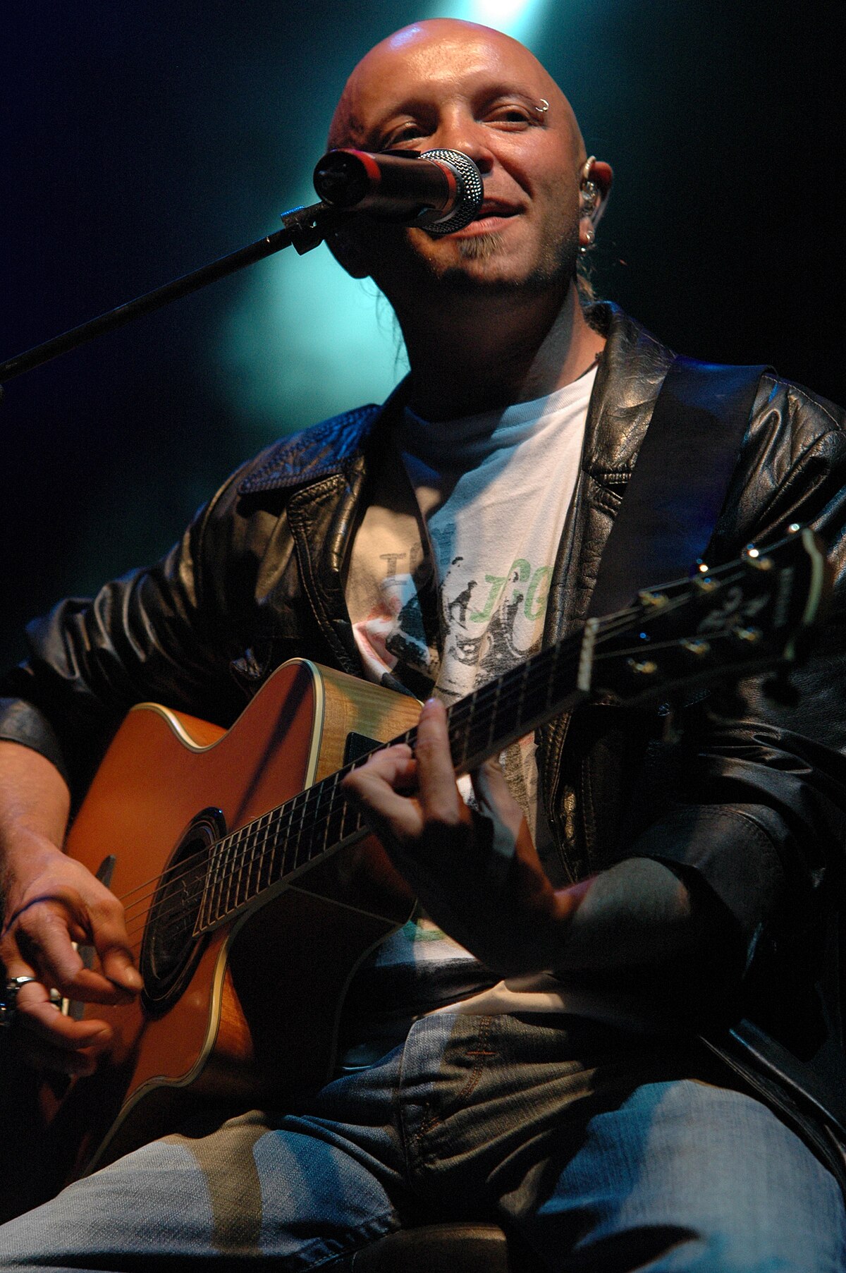 GUIZMO Chanteur, guitariste et compositeur du groupe Tryo