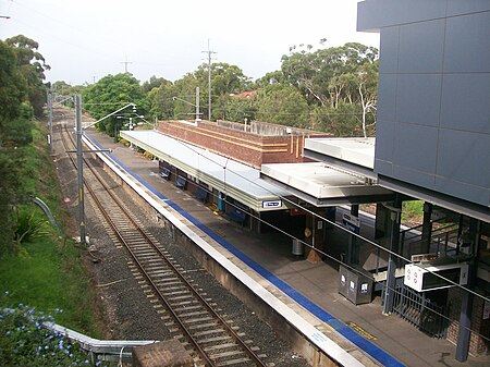 Gymea railway station