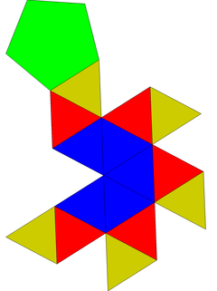 Gyroelongated pentagonal pyramid net.png