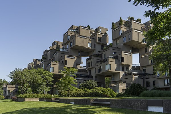 Habitat 67, southwest view