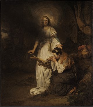 <i>Hagar and the Angel</i>